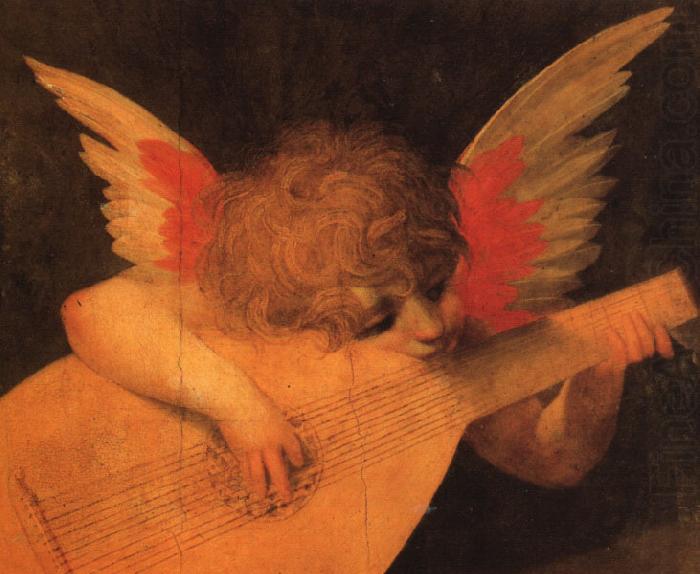 Rosso Fiorentino Musician Angel china oil painting image